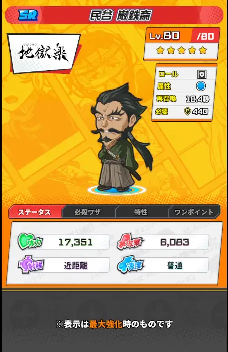 民谷 厳鉄斎詳細画像